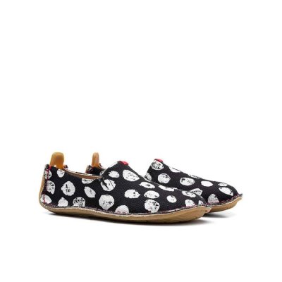 Vivobarefoot Kids' Ababa School Shoes - Black USA [LOV072946]